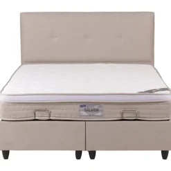 Lit complet 160 x 20 cm - Duru beige