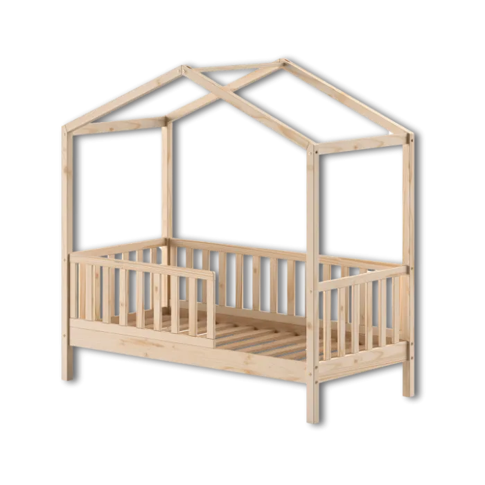 Lit junior Dallas 70 x 140 cm Naturel