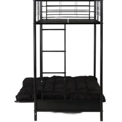 Lit mézzanine 90x190 Marsh noir