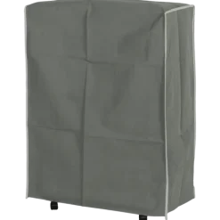 Lit pliant 80 x 190 cm - 12 lattes noir + housse