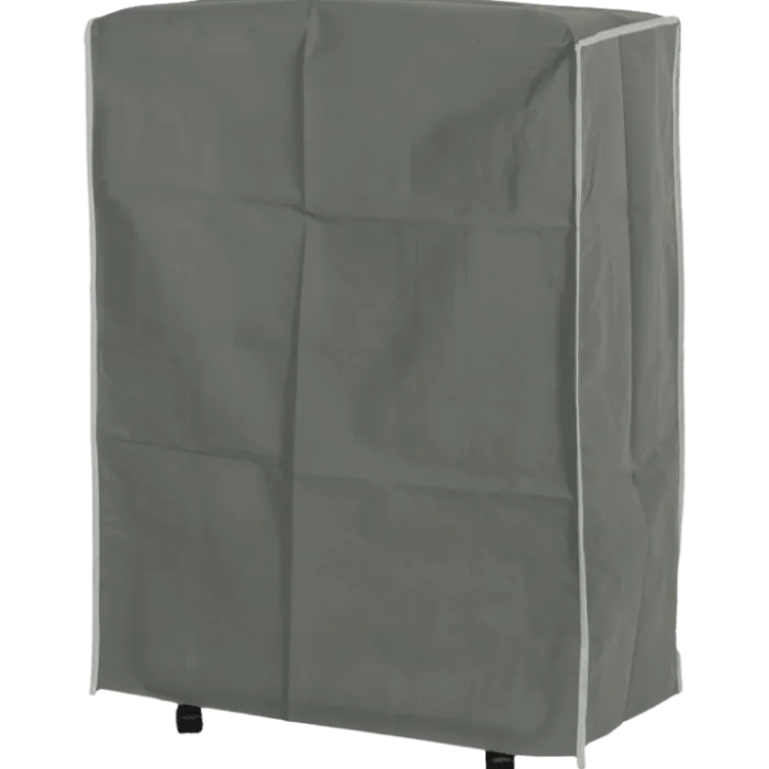 Lit pliant 80 x 190 cm - 12 lattes noir + housse
