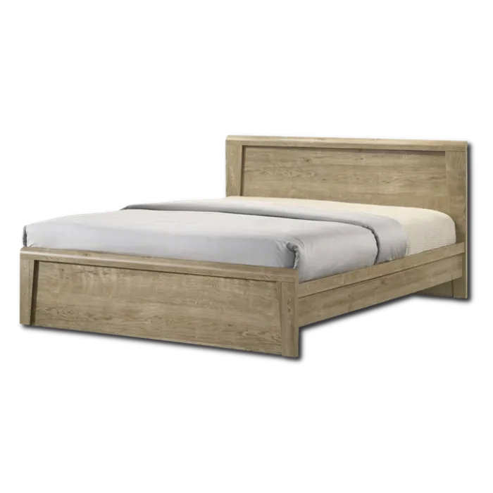 Lit 160x200 Cara caramel oak