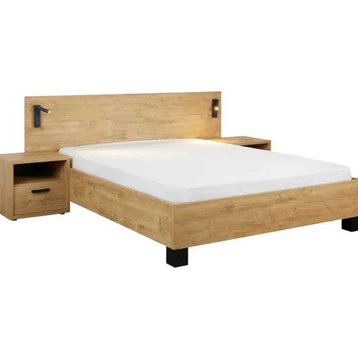 Lit 120x200 Clara golden oak