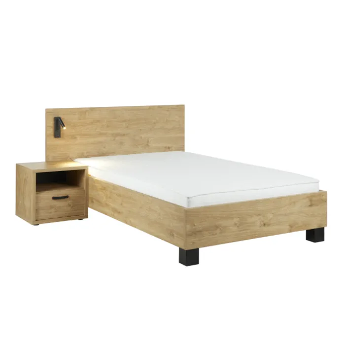 Lit 120x200 Clara golden oak