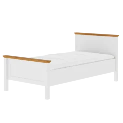Lit 90 x 200 cm Maluno blanc