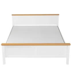 Lit 140 x 200 cm Maluno blanc