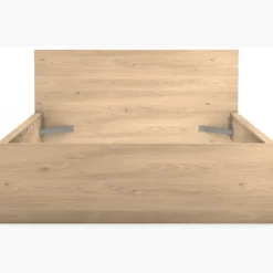 Lit 160 x 200 cm Mosaik - hickory - sans literie