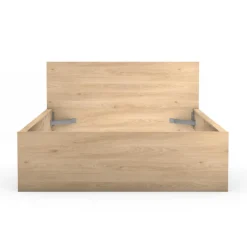 Lit 140 x 190 cm Mosaik Hickory ( sans literie ) ( sur commande )