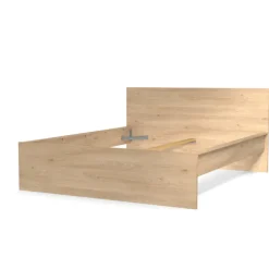 Lit 140 x 190 cm Mosaik Hickory ( sans literie ) ( sur commande )