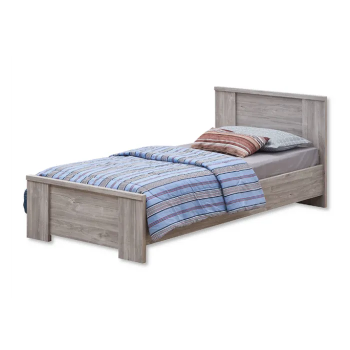Lit 90x200 Elias gris