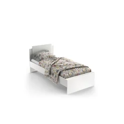 Lit 90x190/200 Life blanc