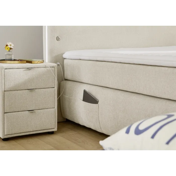 Lit 180x200 Livia beige