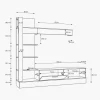 Living meuble tv Geluza