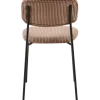 LOLA - Chaise velours beige