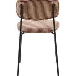 LOLA - Chaise velours beige