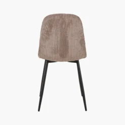 Lot de 4 chaises Mia - choco 5