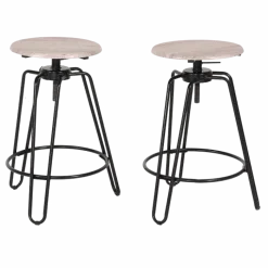 Lot de 2 tabourets Ly-n0641