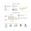 Matelas 140x200 Black Night mousse haute résilience