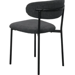 Maxima Chaise bouclé anthracite