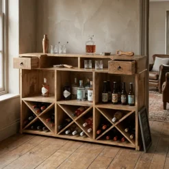 Meuble bar 180 cm Brct002