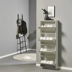 Meuble à chaussures 4 abattants Bert Kaschmir