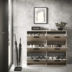 Meuble à chaussures SAM 6 abattants Kaschmir