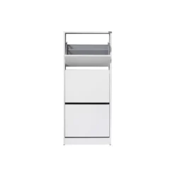 Meuble à chaussures SHC-330-BB-1 blanc