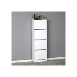 Meuble à chaussures SHC-340-BB-1 blanc