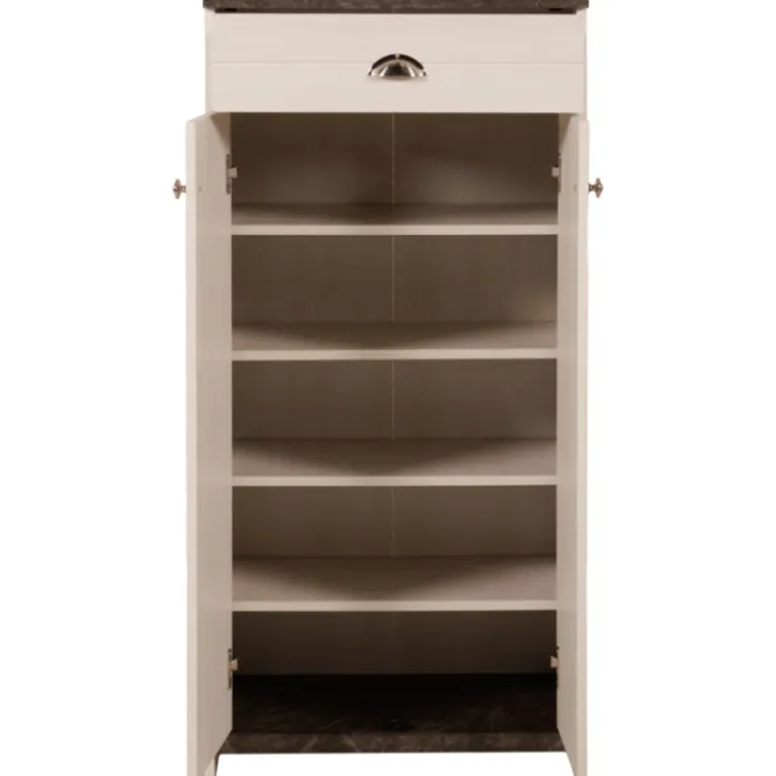 Meuble à chaussure 1 tiroir + 2 portes Arlo mh7208