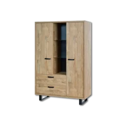 Meuble de rangement Como golden oak