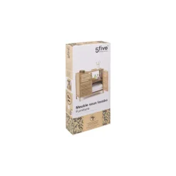 Meuble sous lavabo Sicela bambou