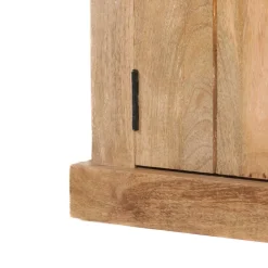 Meuble TV Arya bois mangue/metal/stone