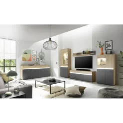 Meuble tv avec éclairage Lille