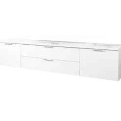 Meuble tv avec 2 portes et 2rabats Mundi