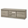 Meuble TV Belluno 2 chêne millenium gris