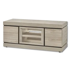 Meuble TV Belluno 1 chêne millenium gris
