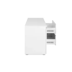 Meuble TV Capetown blanc brillant
