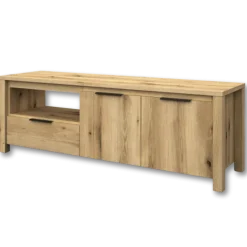 Meuble tv chêne Bordo