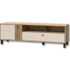 Meuble TV Killarney chêne mauvella/sable