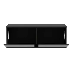 Meuble tv Libertad noir brillant