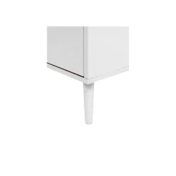 Meuble TV Linz chêne artisan/blanc