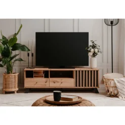 Meuble Tv Medan chêne artisan/anthracite