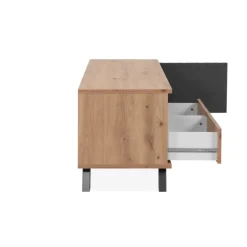 Meuble Tv Medan chêne artisan/anthracite