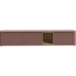 Meuble tv à supendre ou à poser Breathtaker terracotta
