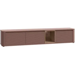 Meuble tv à supendre ou à poser Breathtaker terracotta