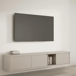 Meuble tv à suspendre ou à poser Breathtaker sable
