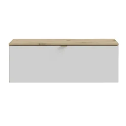Meuble tv suspendu 100 cm Libertad Artisan / blanc