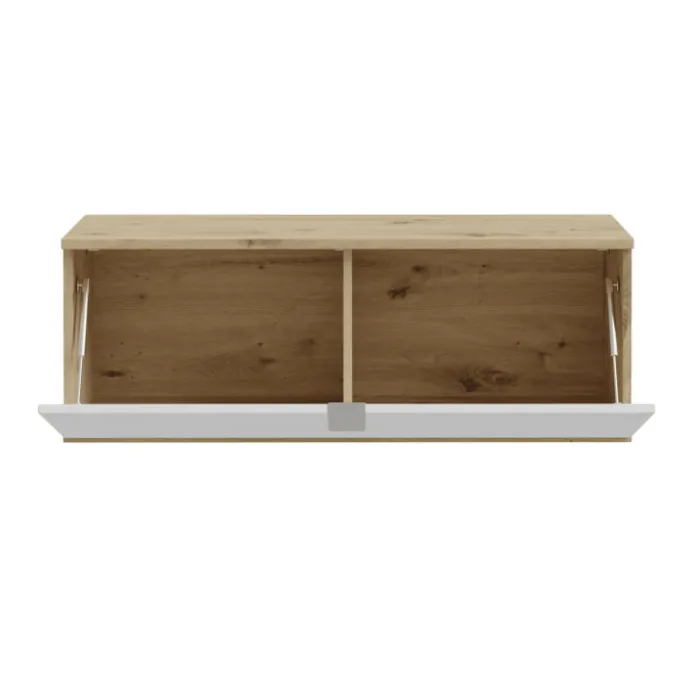 Meuble tv suspendu 100 cm Libertad Artisan / blanc