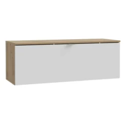Meuble tv suspendu 100 cm Libertad Artisan / blanc