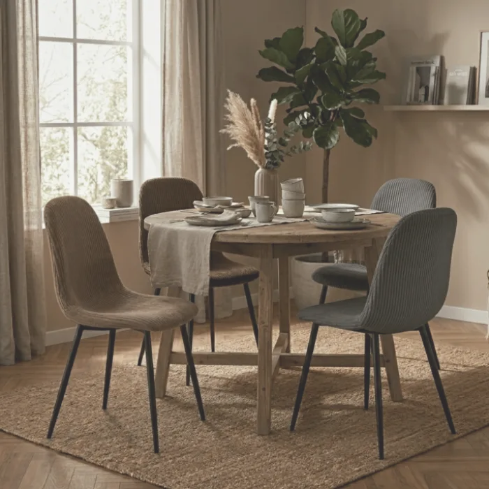 MIA - Chaise grise foncé 16